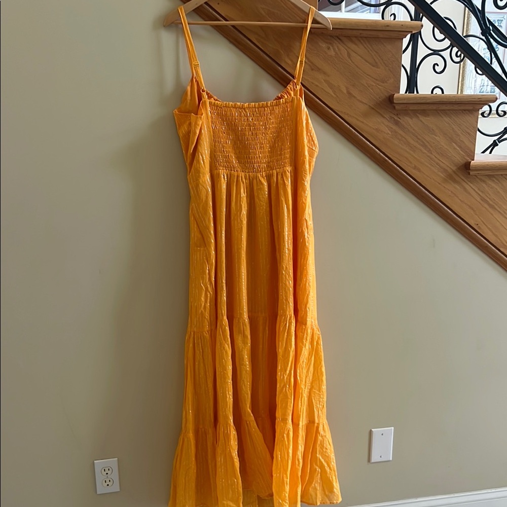 Bar III Plus Vibrant Orange Sundress Size 2X New With Tag